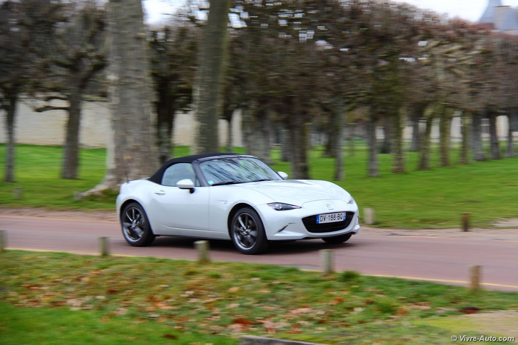 Essai Mazda MX-5 ND : au volant de la MX-5 2.0 Skyactiv-G 160