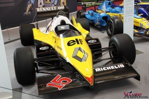 Renault F1 RE40 1983 - Rétromobile 2016