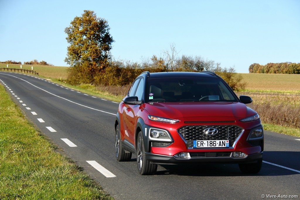 Q4 Jeep Compass >> Essai Hyundai Kona 1.0 T-GDi 120, le look en prime - Vivre ... Q4 Jeep Compass >> Essai Hyundai Kona 1.0 T-GDi 120, le look en prime - Vivre ...